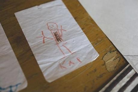 Padre se tatúa los dibujos de su hijo desde que tenía 4 años Padre se tatúa los dibujos de su hijo desde que tenía 4 años