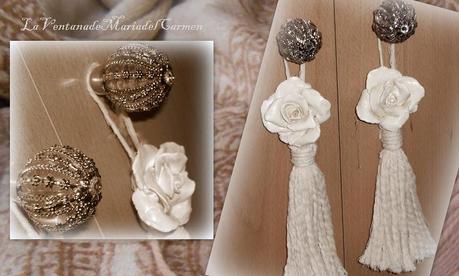 DECORANDO CON BORLAS.... MI DIY PARA POMOS Y TIRADORES DECORANDO CON BORLAS.... MI DIY PARA POMOS Y TIRADORES