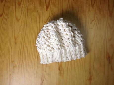 Teje un gorro popcorn en telar Tutorial gorro popcorn stitch tejido en telar