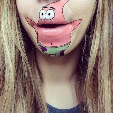 maquillaje patricio bob esponja