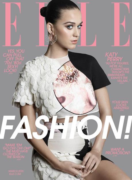 Katy Perry portada de ELLE US nos habla de la preparación de la Super Bowl