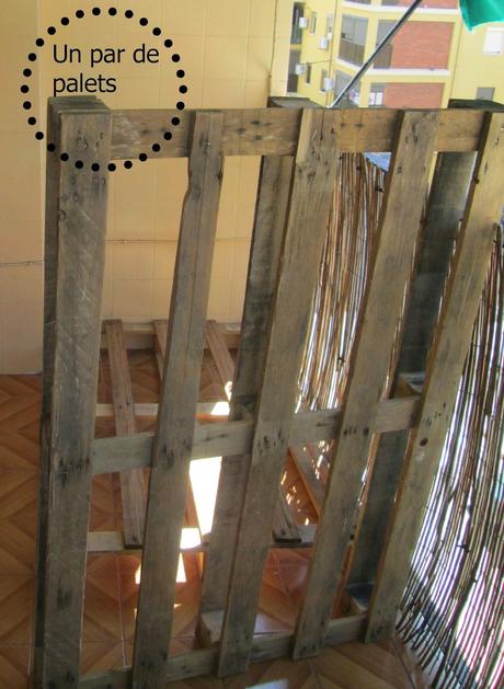 Terraza diy con palets... Terraza diy con palets...