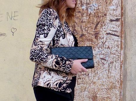 Diadema negra tipo turbante Diadema tipo turbante con broche (3)