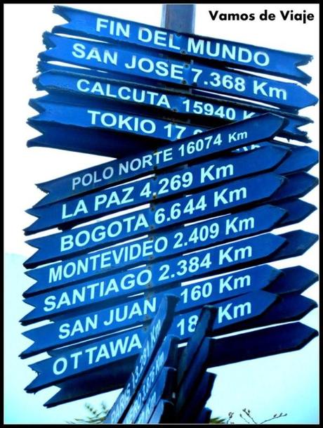 USHUAIA. AMOR A SEGUNDA VISTA. PASEANDO EN IMAGENES distancias a ushuaia