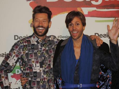 John Halls con Erik Putzbach - Desfile Desigual en 080 Bcn Fahion Febrero 2015 John Halls con Erik Putzbach - Desfile Desigual en 080 Bcn Fahion Febrero 2015