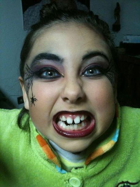 Paso a Paso: Maquillaje de Bruja (Carnaval Colegio) (Disfraz de Bruja) maquillaje, maquillaje de bruja, makeup, witch makeup, disfraz, disfraz de bruja,