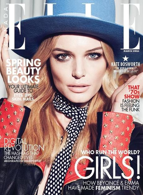 Kate Bosworth posa para Elle Canadá y habla de feminismo