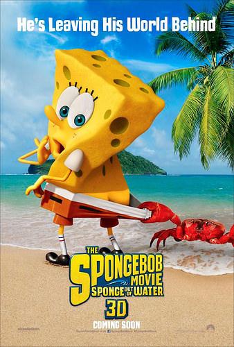 Bob Esponja: Un héroe fuera del agua - Estreno destacado