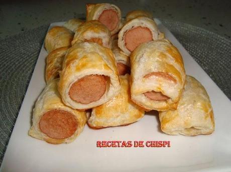 SALCHICHAS EN HOJALDRE SALCHICHAS EN HOJALDRE