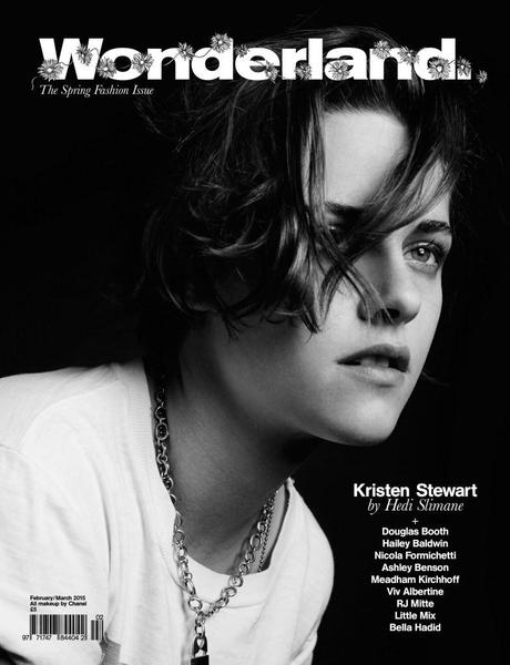 Kristen Stewart luce un peinado aniñado para la portada de Wonderland