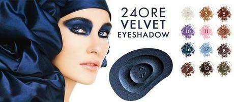 Las sombras de ojos mono “24Ore Velvet” de DEBORAH MILANO