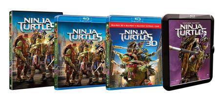 NINJA TURTLES: Ya a la venta en digital HD y premium VOD. El 27 de febrero en Blu-ray™3D y DVD‏