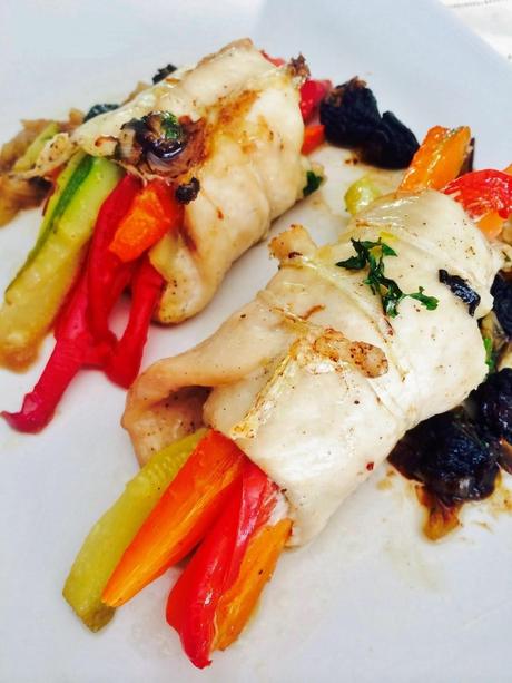 ATADITOS DE POLLO CON VERDURAS ATADITOS DE POLLO CON VERDURAS