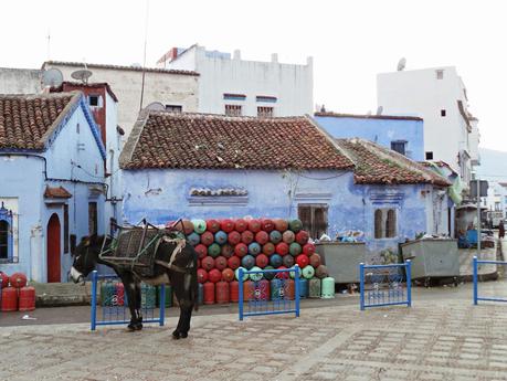 Chauen, del color del mar y del cielo