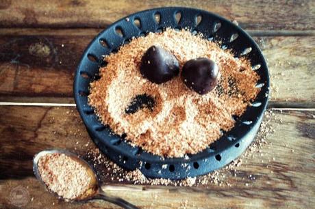 Trufas de castañas y chocolate Trufas de castañas y chocolate