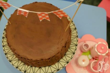 Layer basket cake chocolateada Layer basket cake chocolateada