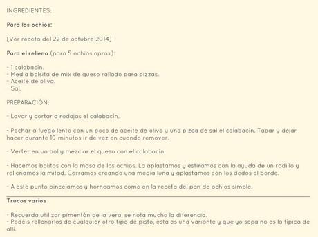 Ochíos rellenos de calabacín y queso Ochíos rellenos de calabacín y queso