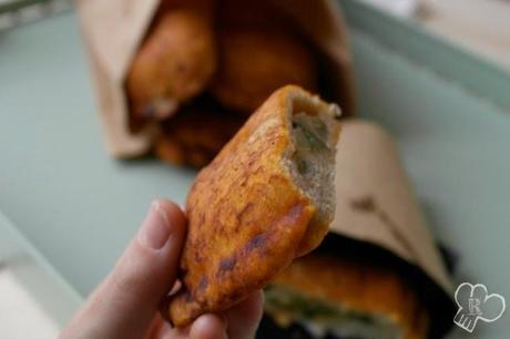 Ochíos rellenos de calabacín y queso Ochíos rellenos de calabacín y queso