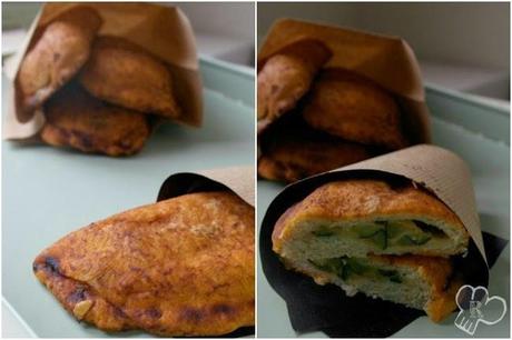 Ochíos rellenos de calabacín y queso Ochíos rellenos de calabacín y queso