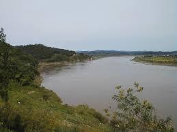 Río Imjin que une las dos Coreas.