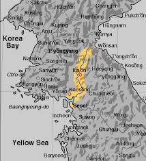 Mapa de Corea, Río Imjin