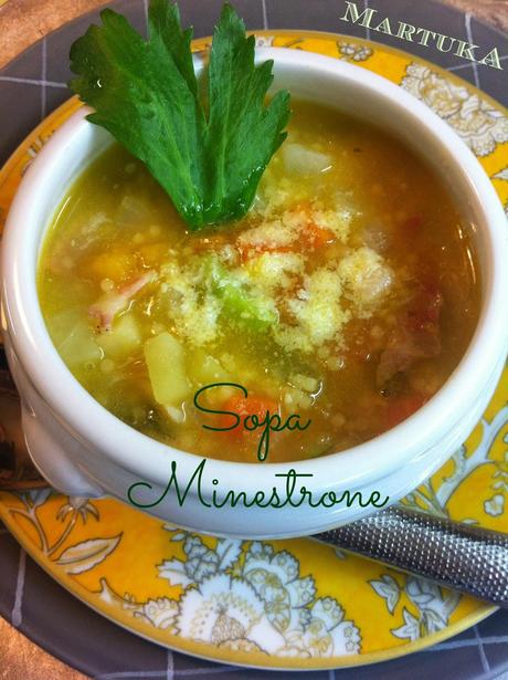 Sopa Minestrone De Verduras Sopa Minestrone De Verduras