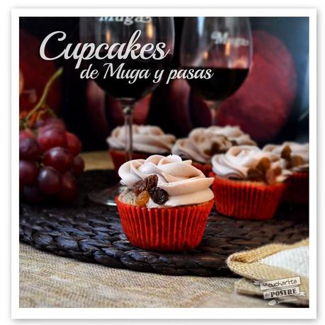 CUPCAKES DE VINO MUGA Y PASAS / RED WINE AND RAISIN CUPCAKES CUPCAKES DE VINO MUGA Y PASAS / RED WINE AND RAISIN CUPCAKES