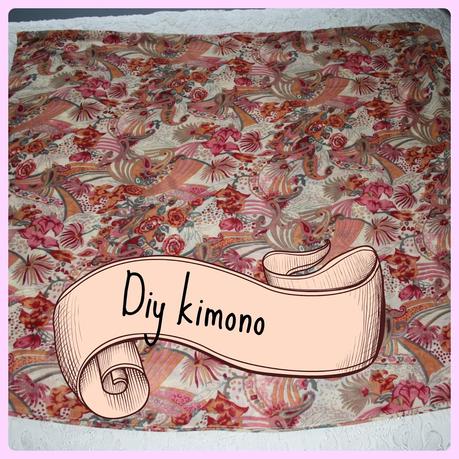 Diy: kimono fácil con un pañuelo Diy: kimono fácil con un pañuelo