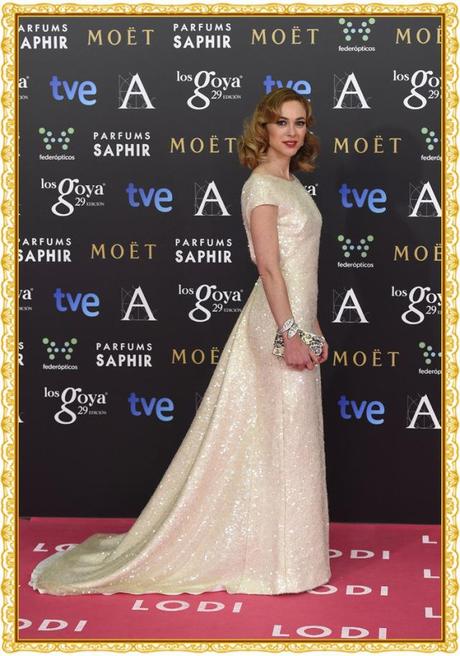 ALFOMBRA ROJA DE LOS GOYA 2014 marta-hazas-goya-2015-2