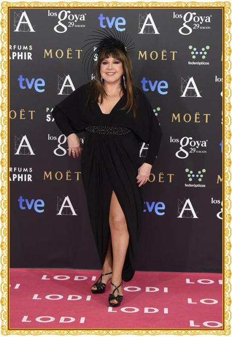 ALFOMBRA ROJA DE LOS GOYA 2014 loles-leon-goya-2015