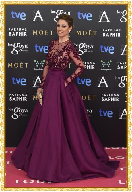 ALFOMBRA ROJA DE LOS GOYA 2014 blanca-suarez-goya-2015