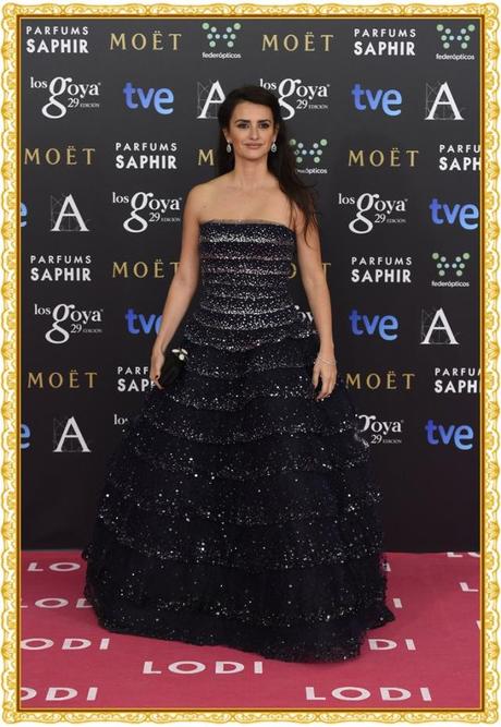 ALFOMBRA ROJA DE LOS GOYA 2014 penelope-cruz-goya-2015