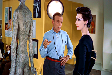 Los cameos de Dovima, Suzy Parker y Sunny Harnett en Funny Face Los cameos de Dovima, Suzy Parker y Sunny Harnett en Funny Face