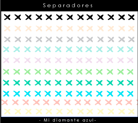 Diseñar separadores para las entradas del blogger Diseñar separadores para las entradas del blogger