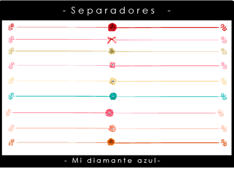 Diseñar separadores para las entradas del blogger Diseñar separadores para las entradas del blogger