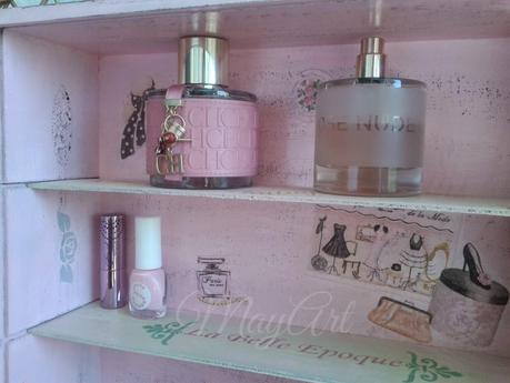 CAJA DE MADERA LA VIE EN ROSE CAJA DE MADERA LA VIE EN ROSE