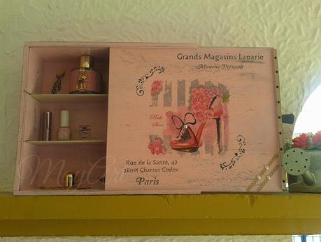 CAJA DE MADERA LA VIE EN ROSE CAJA DE MADERA LA VIE EN ROSE