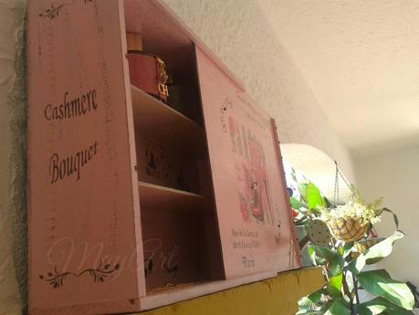 CAJA DE MADERA LA VIE EN ROSE CAJA DE MADERA LA VIE EN ROSE