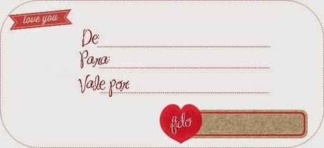 DIY: San Valentín - Imprimibles GRATIS DIY: San Valentín - Imprimibles GRATIS
