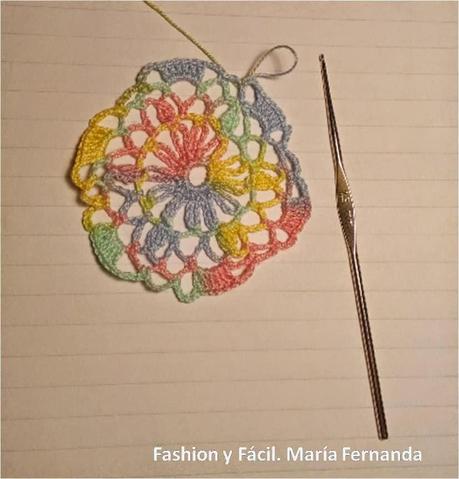Motivo cayena o hibiscus a ganchillo con hilo macramé, paso a paso (Step by step crochet hibiscus) Motivo cayena o hibiscus a ganchillo con hilo macramé, paso a paso (Step by step crochet hibiscus)