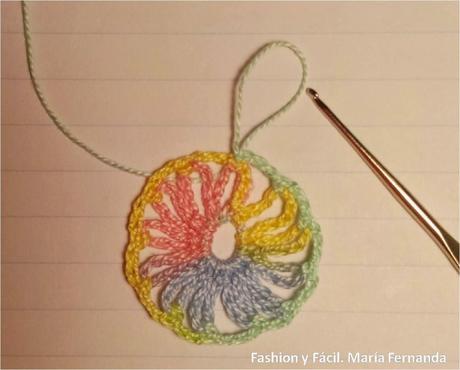 Motivo cayena o hibiscus a ganchillo con hilo macramé, paso a paso (Step by step crochet hibiscus) Motivo cayena o hibiscus a ganchillo con hilo macramé, paso a paso (Step by step crochet hibiscus)