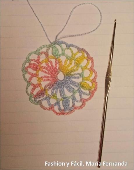 Motivo cayena o hibiscus a ganchillo con hilo macramé, paso a paso (Step by step crochet hibiscus) Motivo cayena o hibiscus a ganchillo con hilo macramé, paso a paso (Step by step crochet hibiscus)