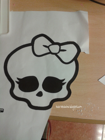 Tarta fondant Monster High Tarta fondant Monster High