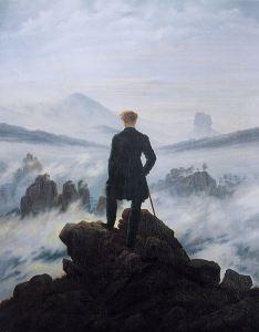 C. D. Friedrich - El caminante sobre el mar de nubes