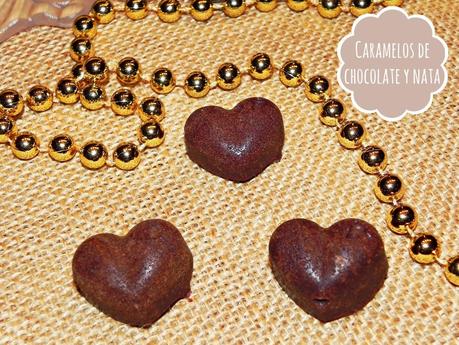 CARAMELOS DE CHOCOLATE Y NATA CARAMELOS DE CHOCOLATE Y NATA