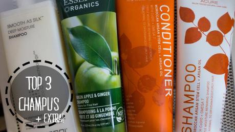 Top 3 Champús + cuidado extra! Top 3 Champús + cuidado extra!