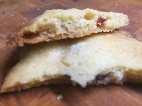 Galletas de chocolate blanco y arandanos. Galletas de chocolate blanco y arandanos.