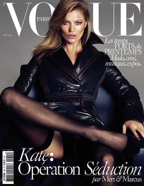Daria Werbowy, Kate Moss y Lara Stone posan para Vogue Paris