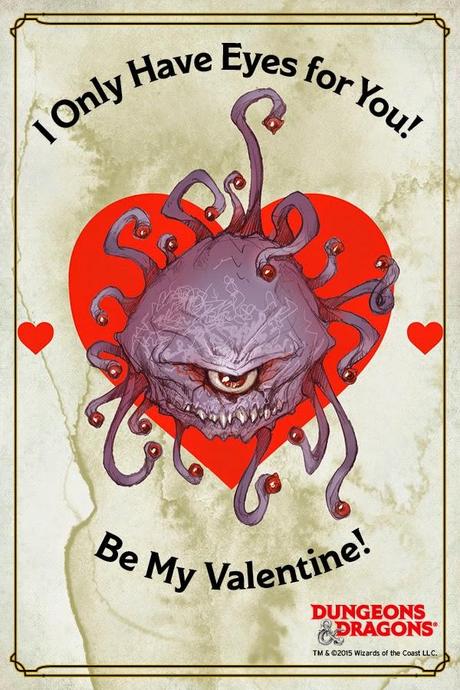 Tarjetas de San Valentín de D&D(WotC) Tarjetas de San Valentín de D&D(WotC)