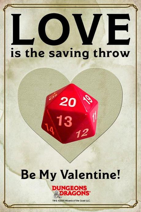 Tarjetas de San Valentín de D&D(WotC) Tarjetas de San Valentín de D&D(WotC)